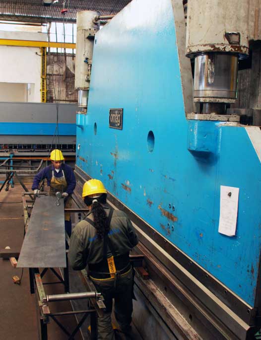 plegado-chapas-estructuras-metalicas plegado de chapas para estructuras metálicas
